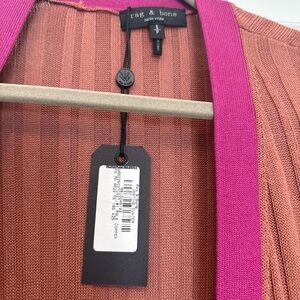 Rag & Bone Women's Pink and Orange Duster